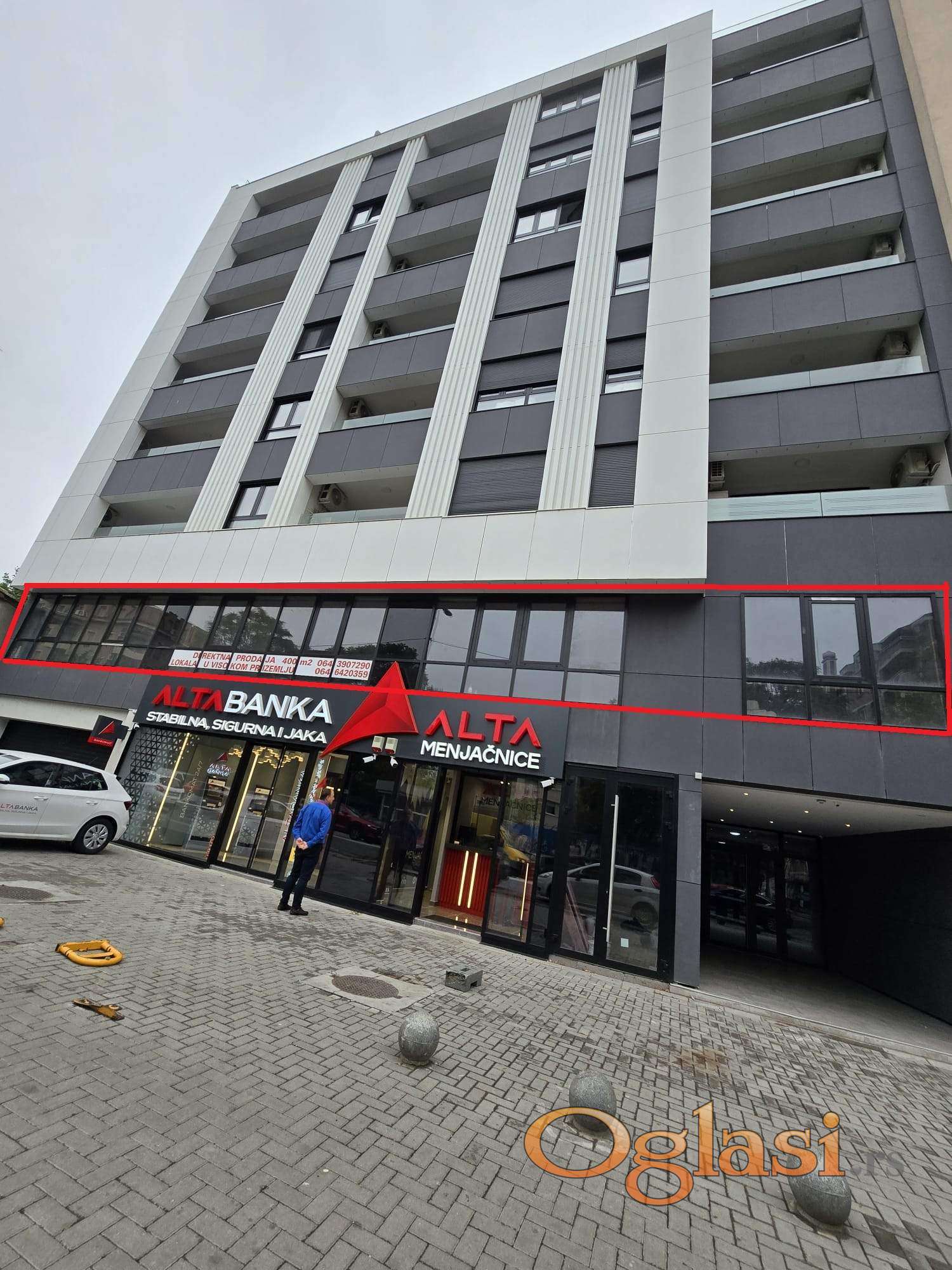 Коммерческое помещение Врачар 400m2, Южный бульвар 78 — фото